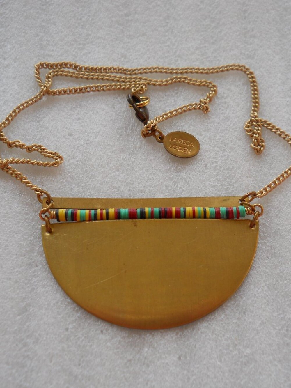 Larissa Loden - Half Moon & Bead Necklace    75